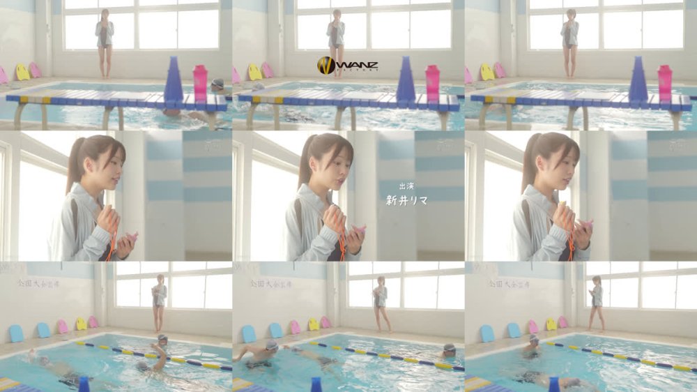 +++ [FHD] WAAA-635 落ちこぼれ部員にえちえち競泳水着でチクコネ焦らしと中出しサポしてくれる青春乳首こねくりマネージャー 新井リマ