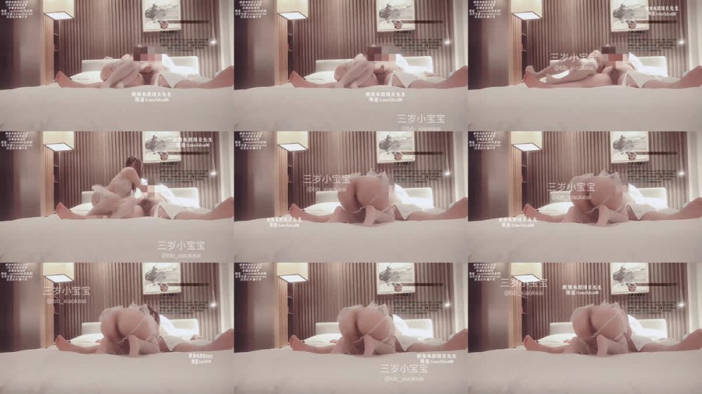 ✅ 反差女大小母狗『三歲小寶寶』啤酒肚爸爸抓著我的雙馬尾，粗聲說“你屁股好大好軟”