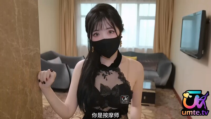 【極品白虎】懶懶豬 - 吊帶黑絲情趣寂寞人妻叫上門按摩 精油蜜臀粉嫩的小穴裂縫 肉棒插入深度按摩 極致淫靡爽感內射