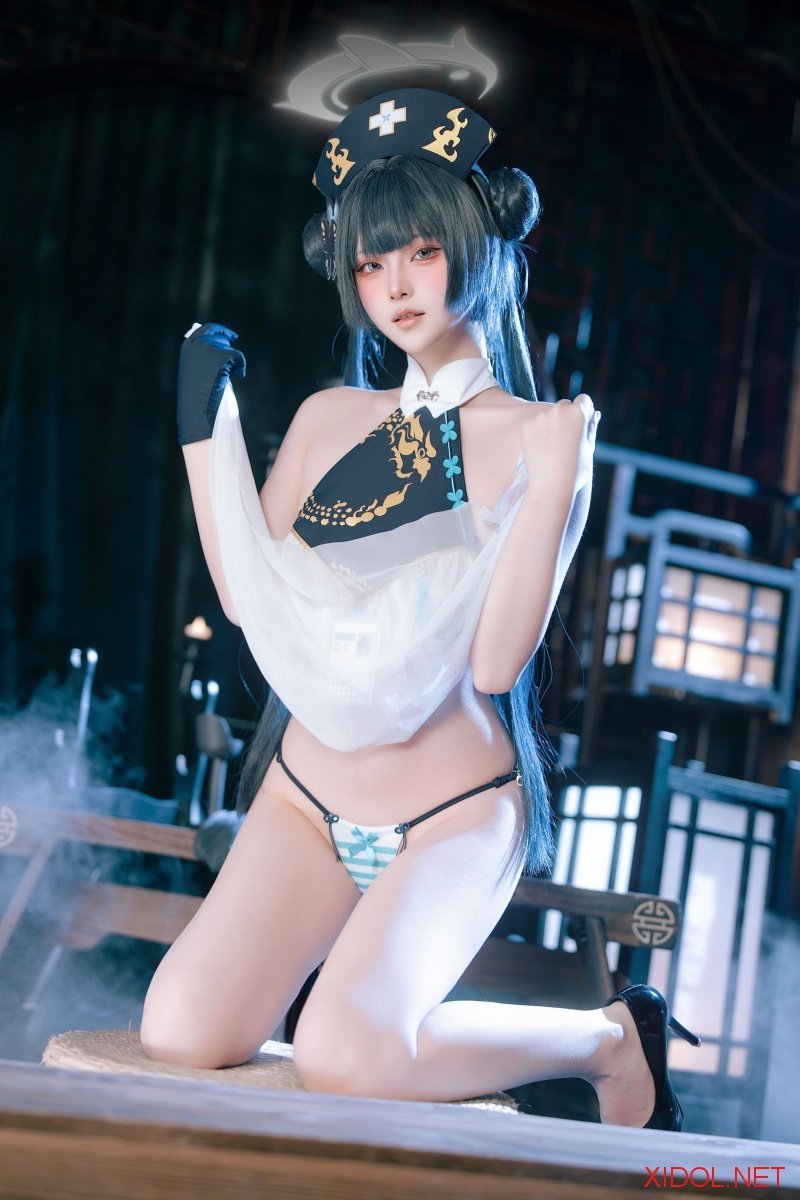 [Cosplay] 屿鱼 碧蓝档案 妃咲 同人护士 [65P-193MB]