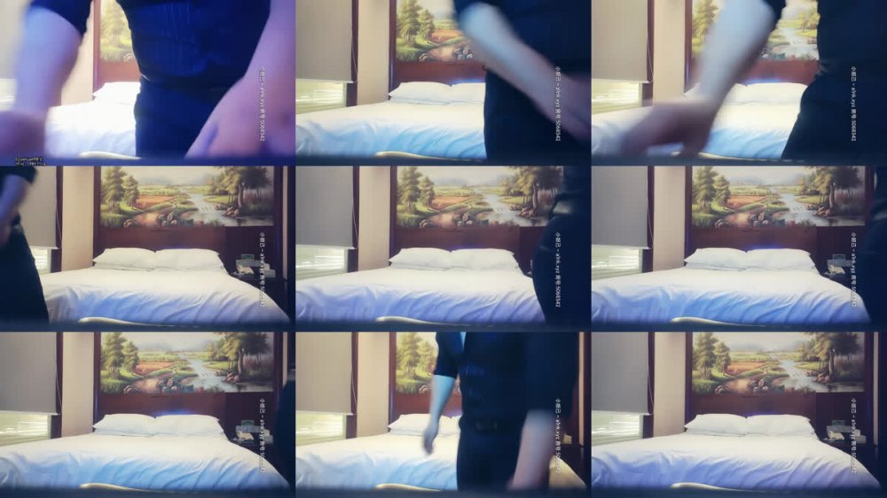 【AI增強】20210408_[原版]七天探花_趙總代班返場昨天的騷妹妹，開檔黑絲配JK，含著J8拿跳蛋挑逗小B