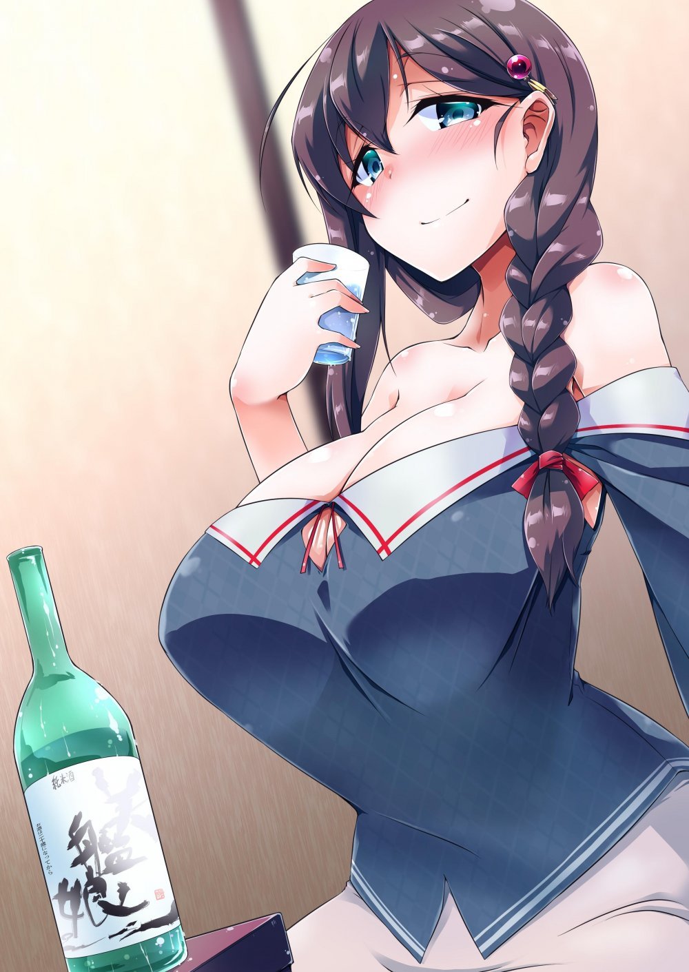 (同人誌) [銀色宇宙 (仮) (城兼)] 大人になった時雨に居酒屋で再会した話 (艦隊これくしょん -艦これ-) [DL版]