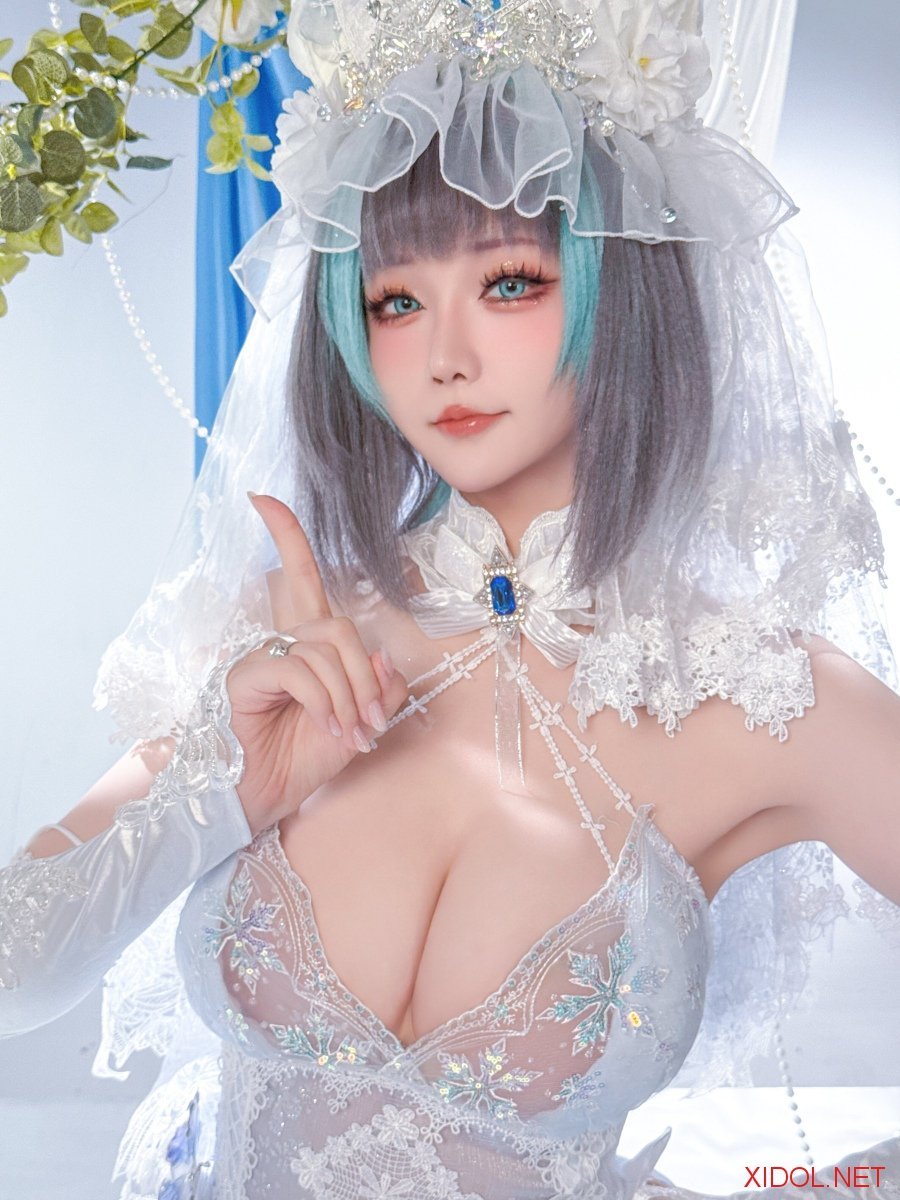 [Cosplay] 星之迟迟 2025年12月计划C 碧蓝航线 柴郡 [44P-148MB]