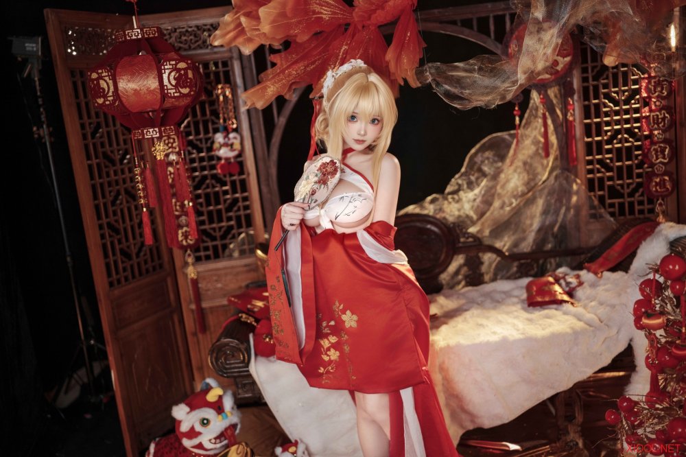 [Cosplay] Bangni邦尼 – 凉夜香雪