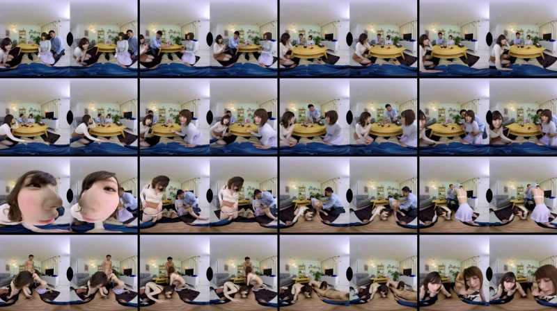 +++ [VR] NJVR-010 スリル満点！超ドキドキするセフレ（人妻）スワッピング体験！ 自慢のヤリ友（巨乳妻）と男友達のヤリ友（スレンダー妻）が初顔合わせ！初対面同士のヤリ妻が隣同士で凄テク競い合う熟エロ乱交VR