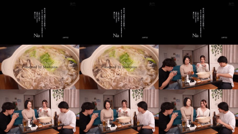 +++ [FHD] JUR-705 ある日、突然のクビ宣告ー。妻には言えない秘密を抱えた僕は近所に暮らす妻の親友の家に入り浸り、9時から17時まで定時中出しSEXに溺れています。 Nia