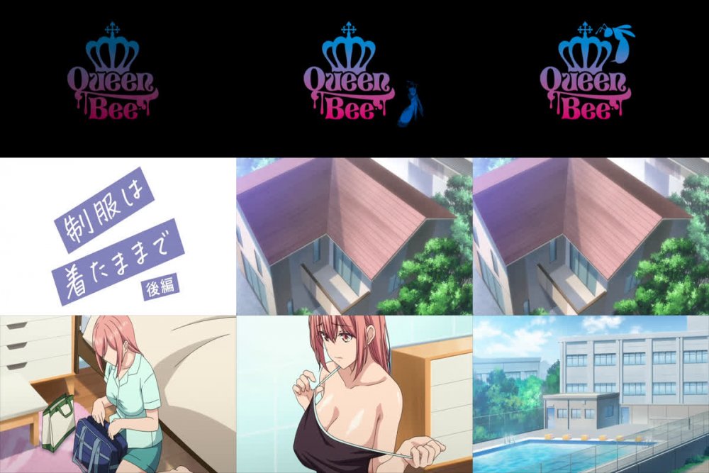 [260306][Queen Bee] 制服は着たままで 後編【RAW】