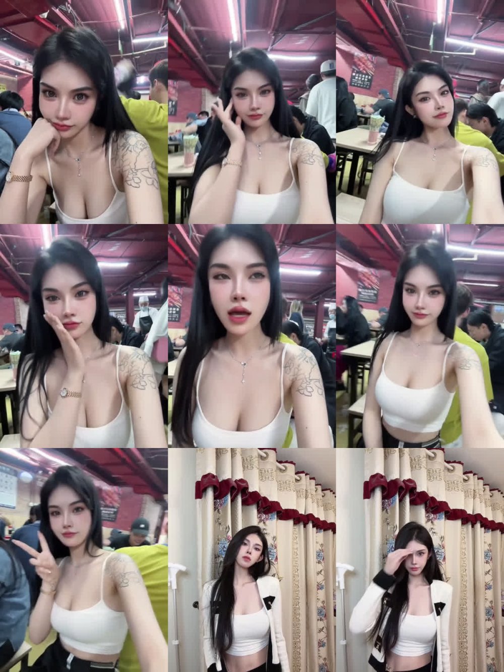 +++ XB-2271 紋身精神美女足交口交絲襪後入