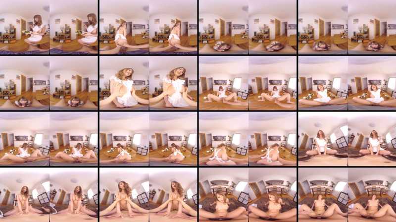 PRDVR-018 【VR】迫り来るG乳！美巨乳カノジョ・園田みおんの裸エプロンセックス！！