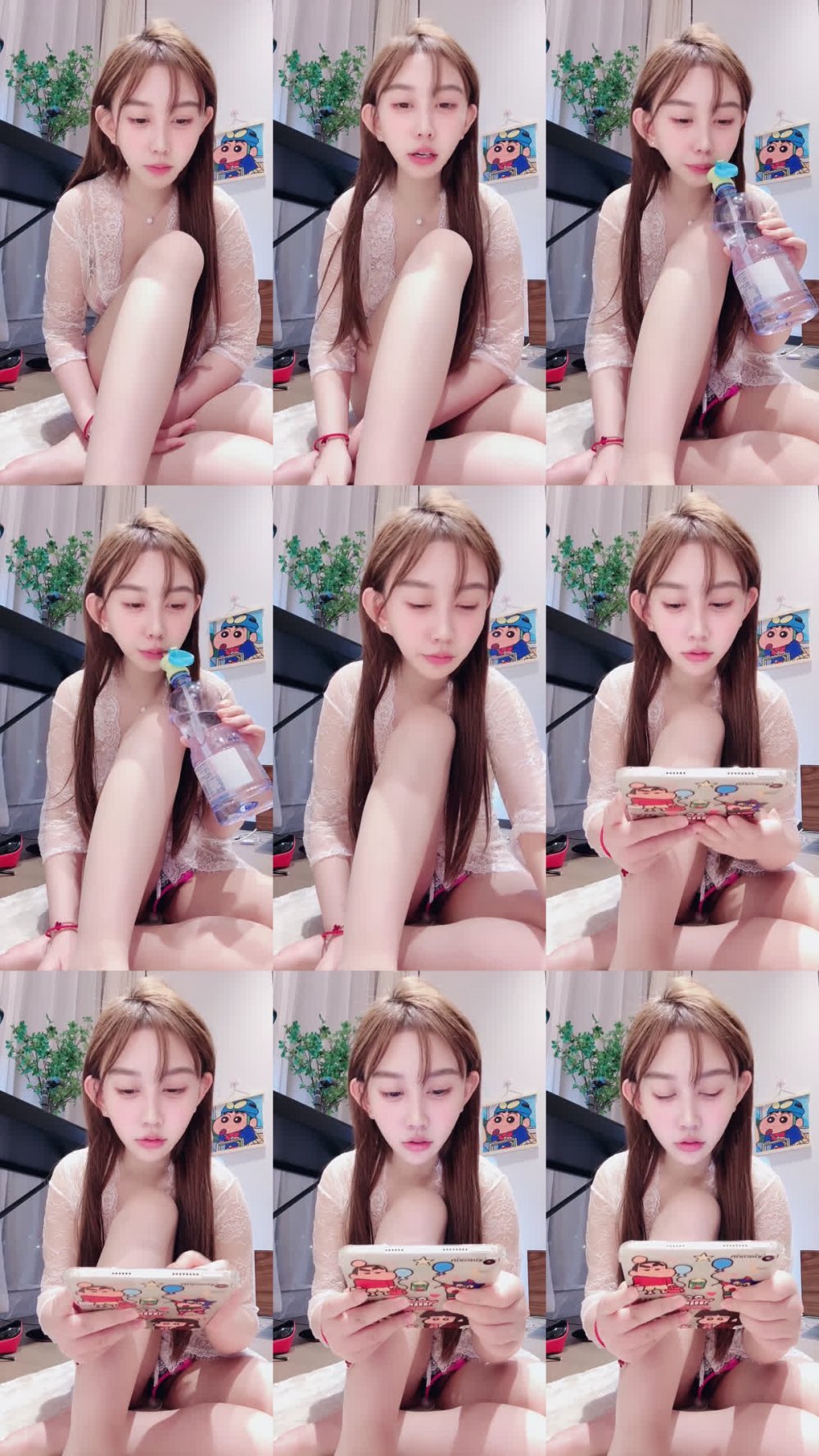 【王鶴棣的美羊】發育很好的小嫩模 顏值高超級騷毛多逼粉一線天 一絲不掛 真想干她騷逼 射她一嘴