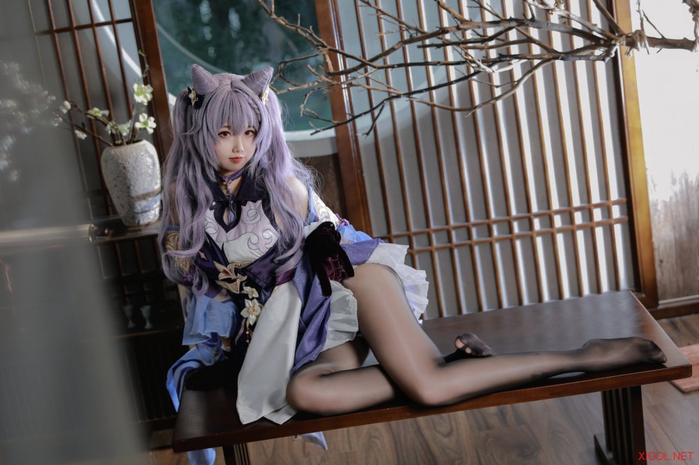 [Cosplay] 雪琪SAMA 刻晴 [50P1V-3.27GB]