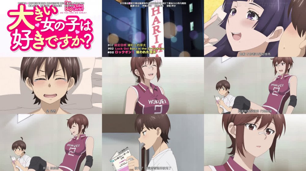 [桜都字幕组] 这样高大的女孩子你喜欢吗？ / Ookii Onnanoko wa Suki Desuka？ [02][1080P][繁体内嵌]