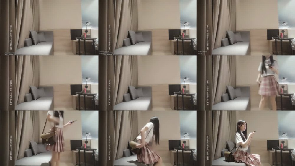 【AI增強】2020-06-08【小寶尋花】再來約一場JK裝清純萌妹子，苗條身材口交舔弄上位騎坐