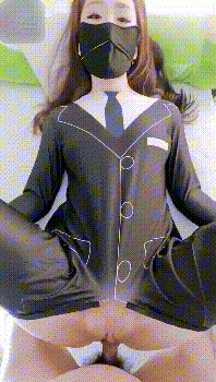 極品身材學姐女神 開檔性感連體體操服，幾天不操，白虎嫩穴又變緊了撅起小屁股把她粉嫩的小穴塞滿