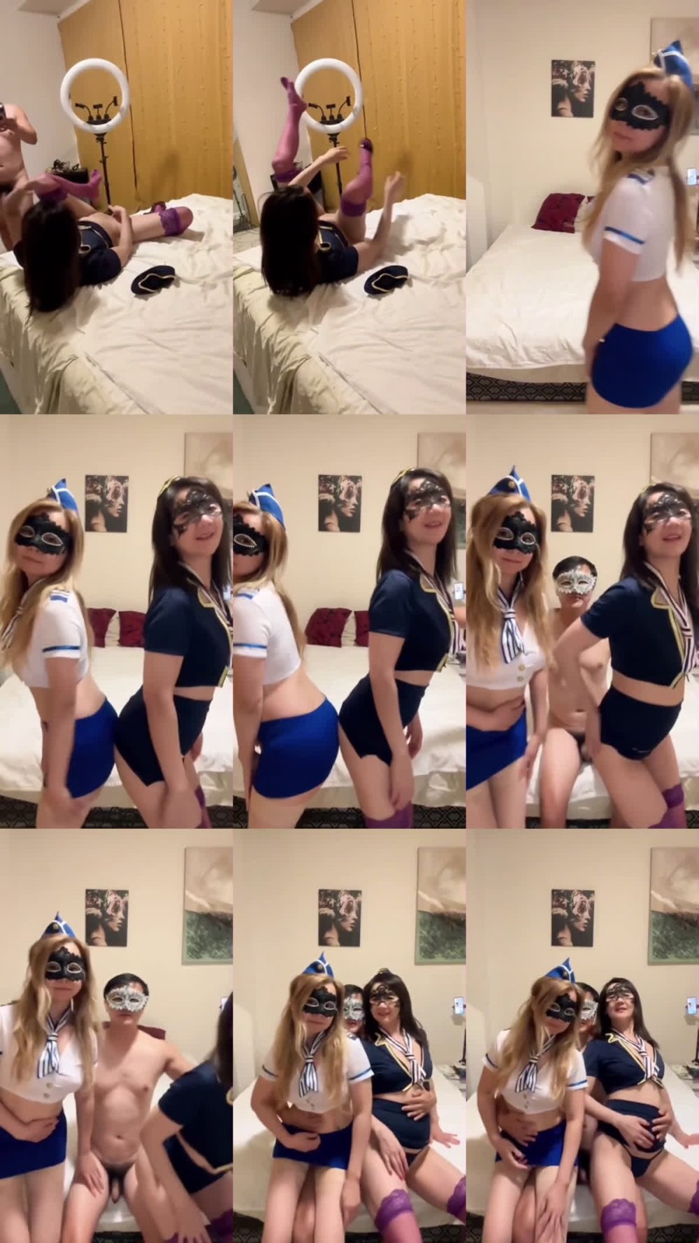 +++ XB-2363 閨蜜大姐三人行無套抽插又爆菊花