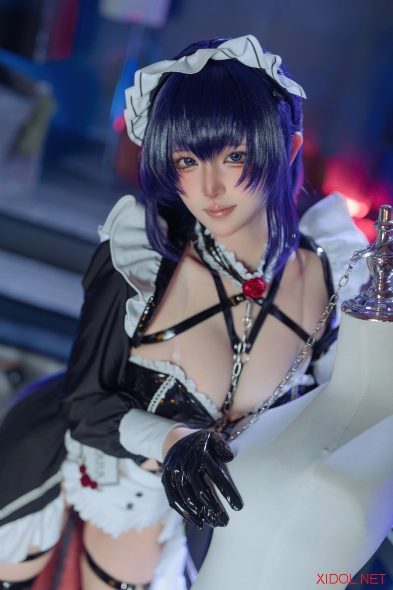 [Cosplay] 屿鱼 Nikke胜利女神 米哈拉·咖啡女仆 [80P-455MB]