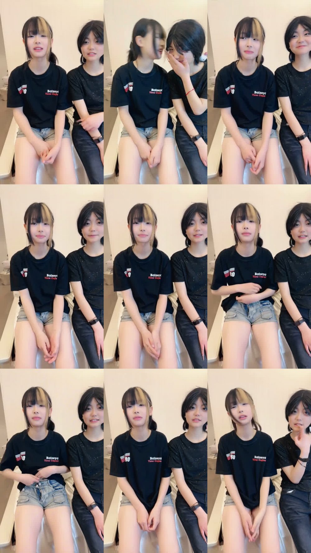 剛滿18歲的小姐妹花兒吖，超嫩群P啪啪，逼洞太小，乾出血！