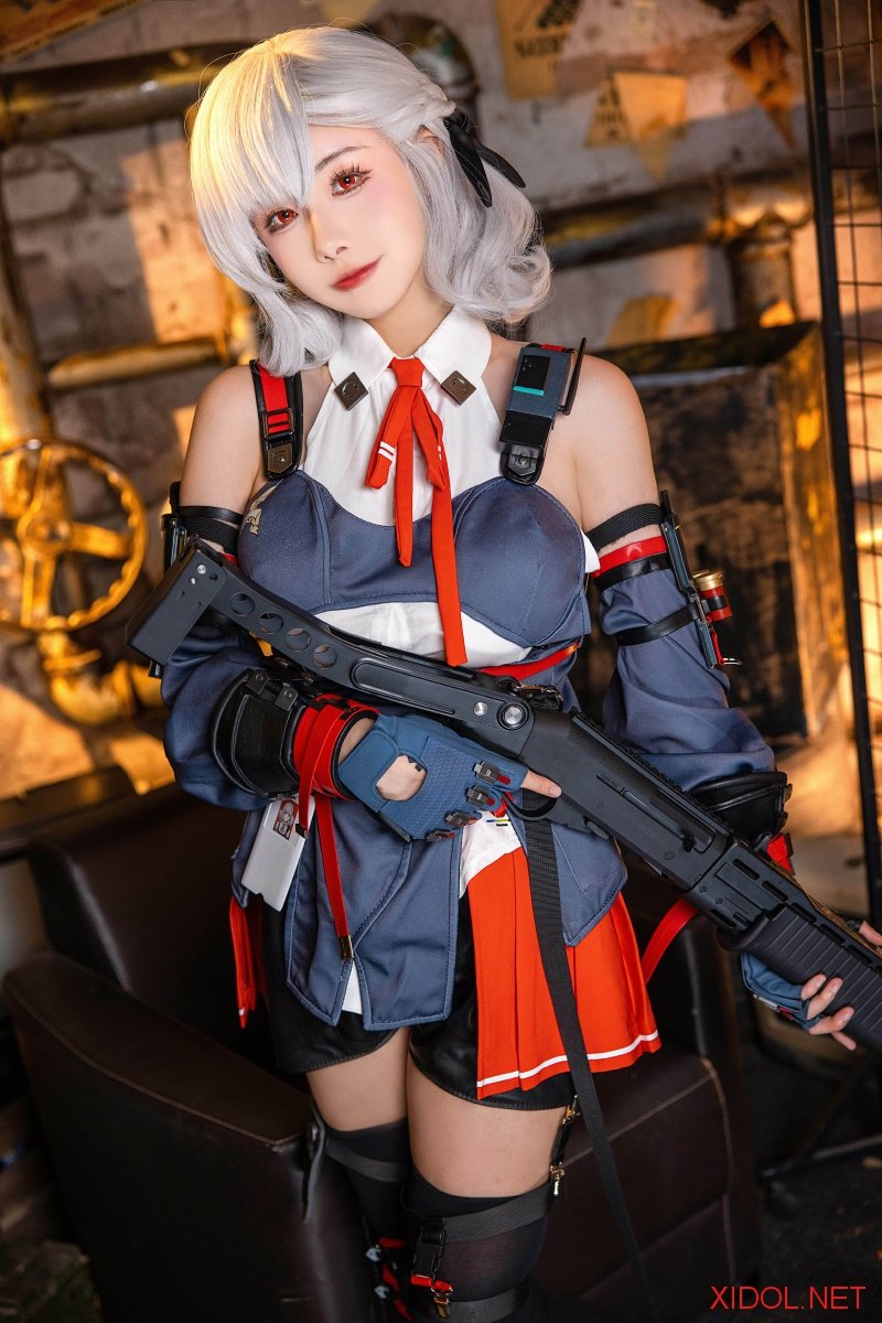 [Cosplay] Momoko葵葵 少女前线2 塞布丽娜 [7P-55MB]