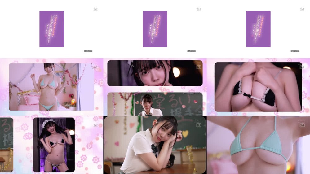 +++ [FHD] SNOS-192 もしグラビアアイドルにパイズリ誘惑されても断れますか？ 紫堂るい