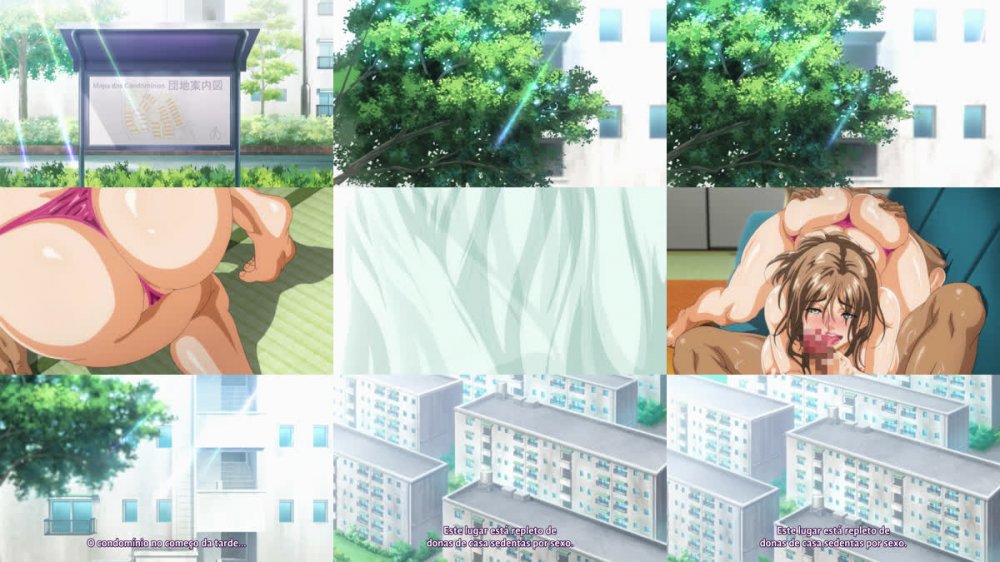[FênixHentai] Ano Danchi no Tsuma-tachi wa... The Animation [PT-BR]