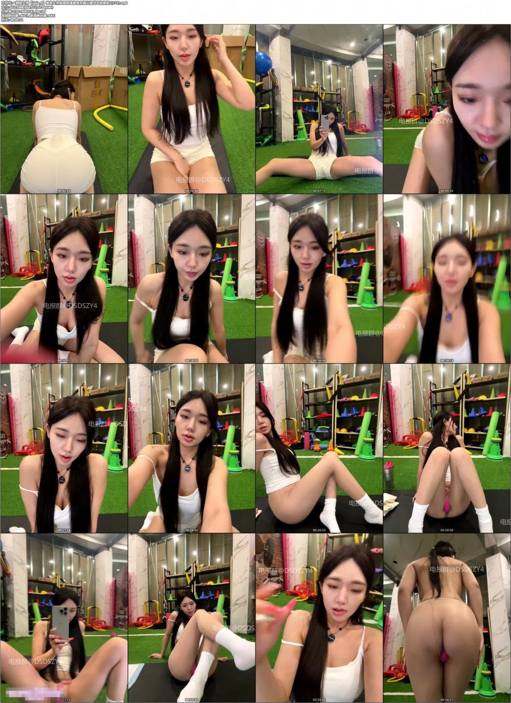 ♦️ 禦姐女神【jiajia_L】健身女神超高顏值健身房漏出騷貨母狗禦姐1（11V）