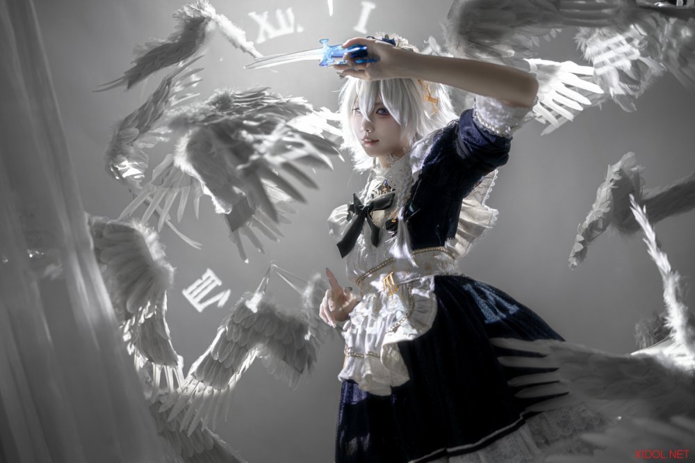[Cosplay] 纸悦Etsu_ko 东方Project 十六夜咲夜 [41P-544MB]