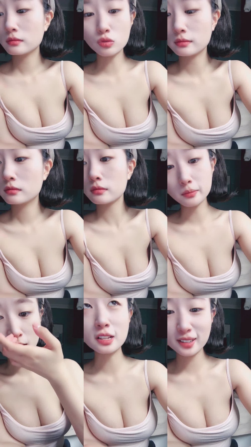 清純單眼皮美少女【04月月曦】飽滿美乳 圓圓翹臀 逼毛又黑又密很性感 主動扒逼看內穴