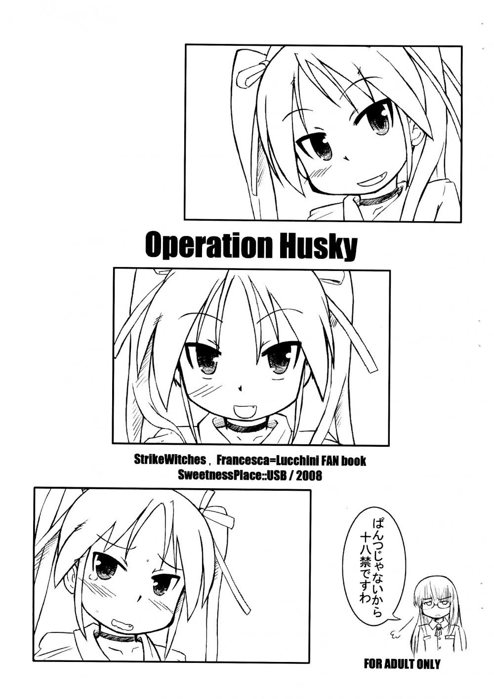 (C74) [甘味処USB (ふりり)] Operation Husky (ストライクウィッチーズ)