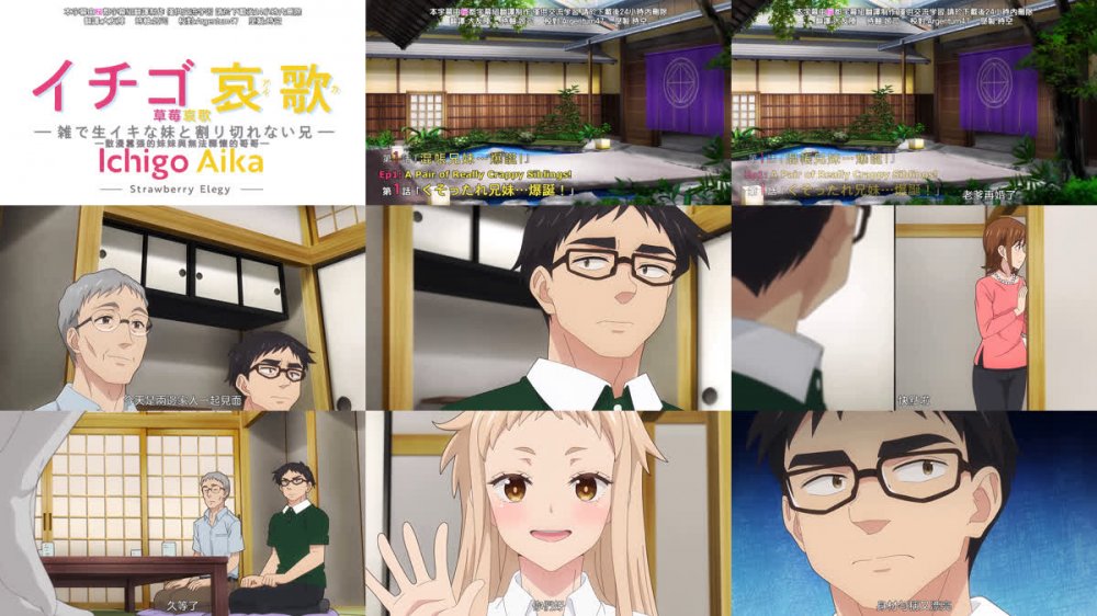 [桜都字幕组] 草莓哀歌～缺根筋的活潑妹妹與無法釋懷的哥哥～ / Ichigo Aika： Zatsu de Namaiki na Imouto to Warikirenai Ani [01-12 Fin][1080P][繁体内嵌]