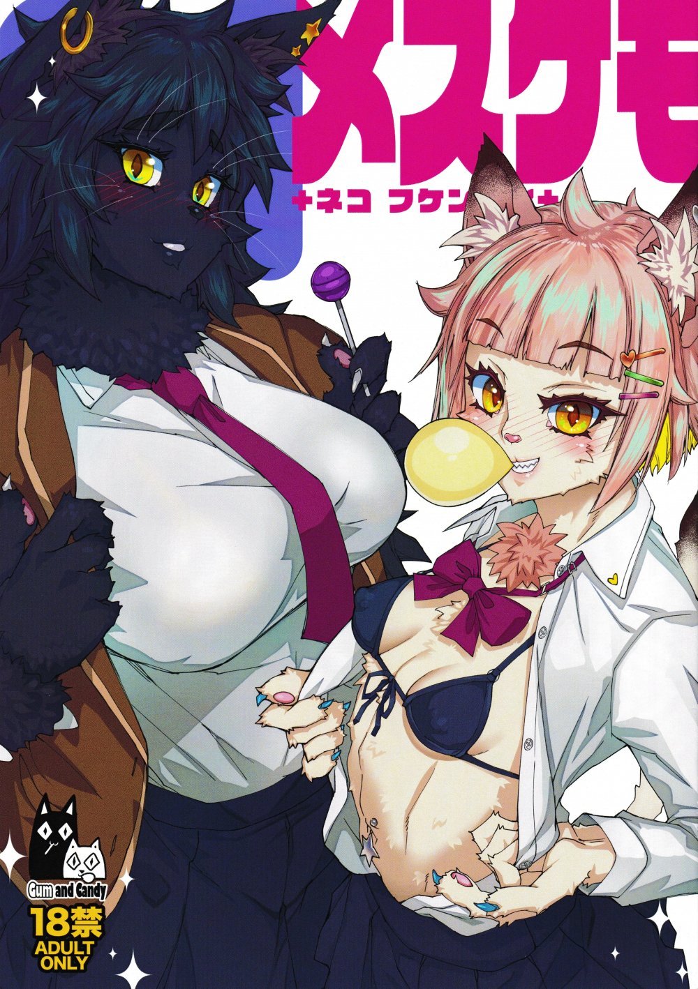 (コミティア155) [ロズハウス (朝木貴行)] メスケモネコフケンゼン (オリジナル)