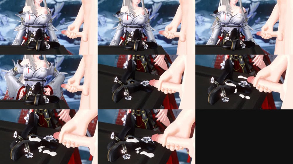 [260525][159199708][Saucifer3D] Sullying Hiyuki's Shoes