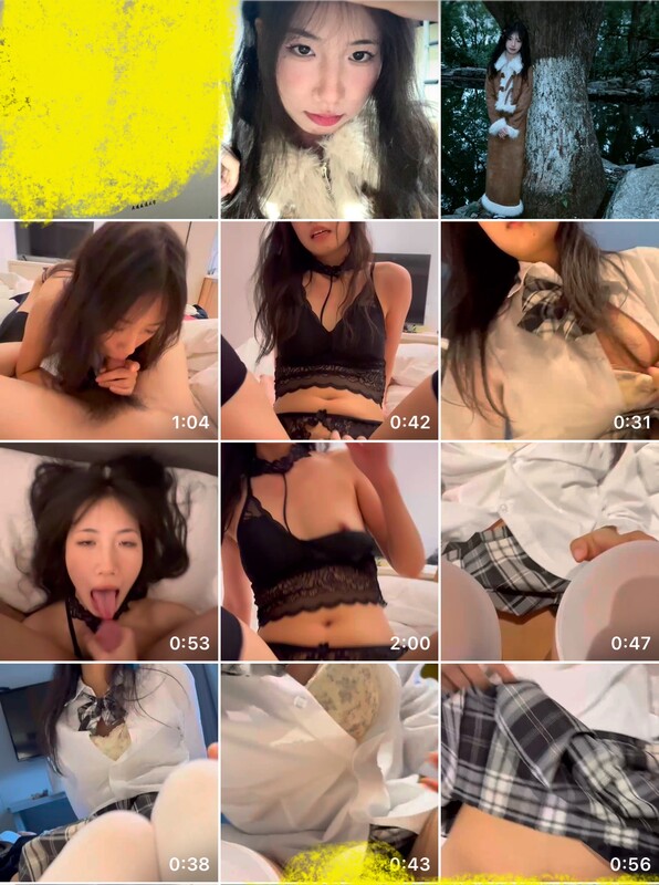雲端洩密】上海外表純情漂亮小姐姐私下極度反差，居家和男友各種露臉性愛自拍流出