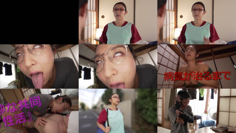 +++ [FHD] FJIN-143 無愛想な介護士の巨尻お姉さんと1週間フル勃起搾精性活 本真ゆり