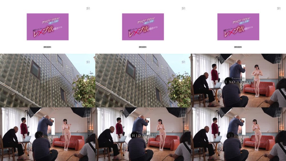 +++ [FHD] SNOS-234 グラビアアイドルの際どい水着は撮影スタッフのレ●プ欲を掻き立てる 紫堂るい