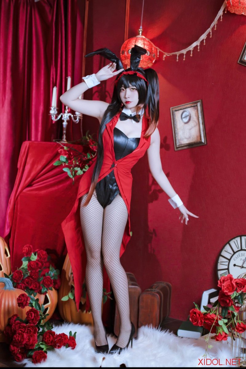 [Cosplay] 二佐Nisa 约会大作战 时崎狂三 兔女郎 [30P-296MB]