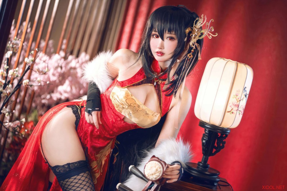 [Cosplay] 羽生三未 碧蓝航线 大凤 旗袍 [21P-215MB]
