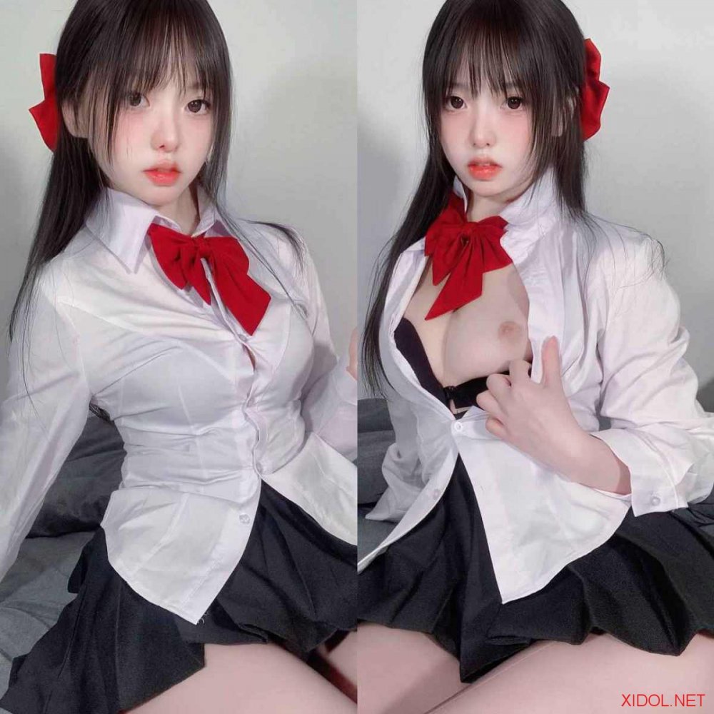 [Cosplay] 真宝 – NO.014 JK蝴蝶结学妹 [64P5V-76MB]