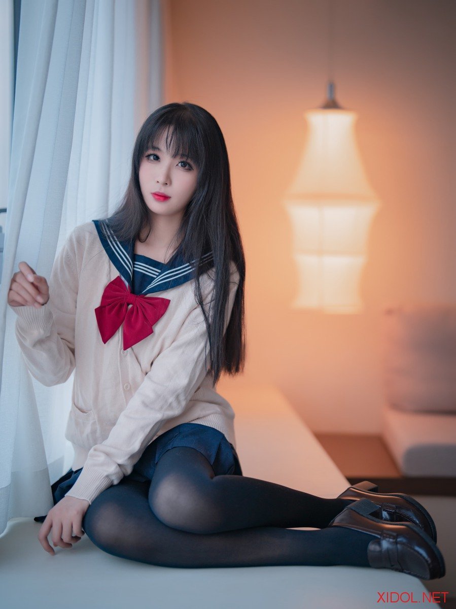 [Cosplay] 轩萧学姐 JK厚裤袜 [44P-167M]