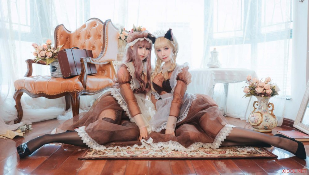 [Cosplay] 超级小禾儿&羽生三未 透明女仆 [32P-469MB]