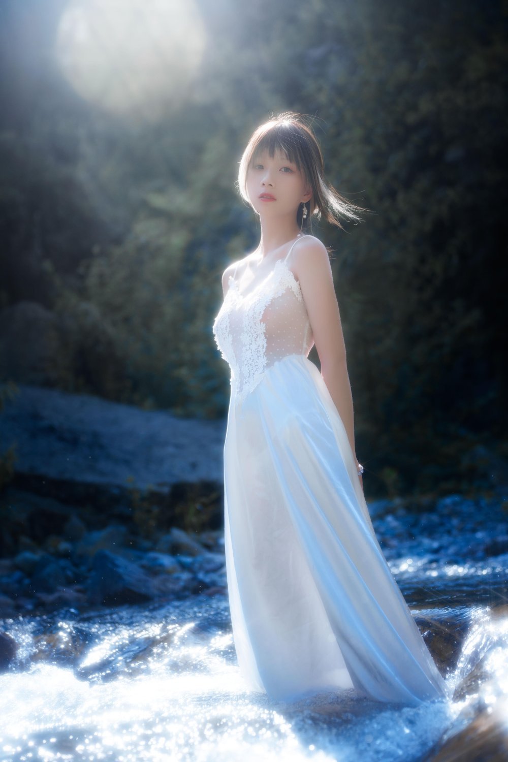 純欲少女 - 清青琴玖，靜花照水[37P]